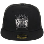 Sacramento Kings NBA Liquid Titanium New Era 59FIFTY