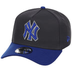 New York Yankees MLB Graphite x Royal FASHION CORE New Era 9FORTY A-Frame