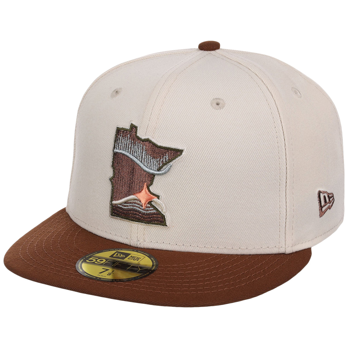 Minnesota Twins MLB Auburn Cream New Era 59FIFTY