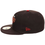 Chicago Cubs Northside Chicago Crown the City New Era 59FIFTY (Brown/Brown)