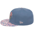 Los Angeles Dodgers Pacific Canvas New Era 59FIFTY (Indigo/Floral)