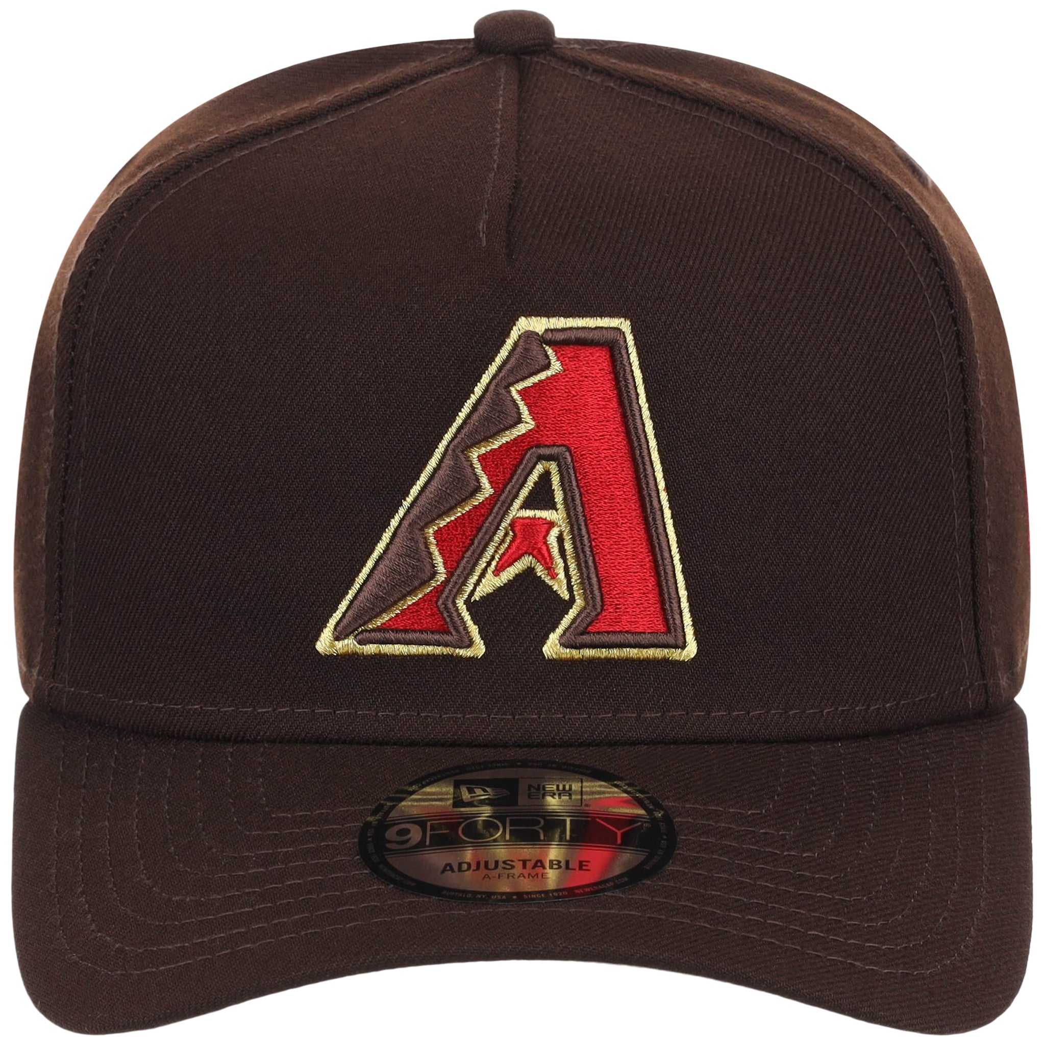 Arizona Diamondbacks MLB Burnt Wood FASHION CORE New Era 9FORTY A-Frame
