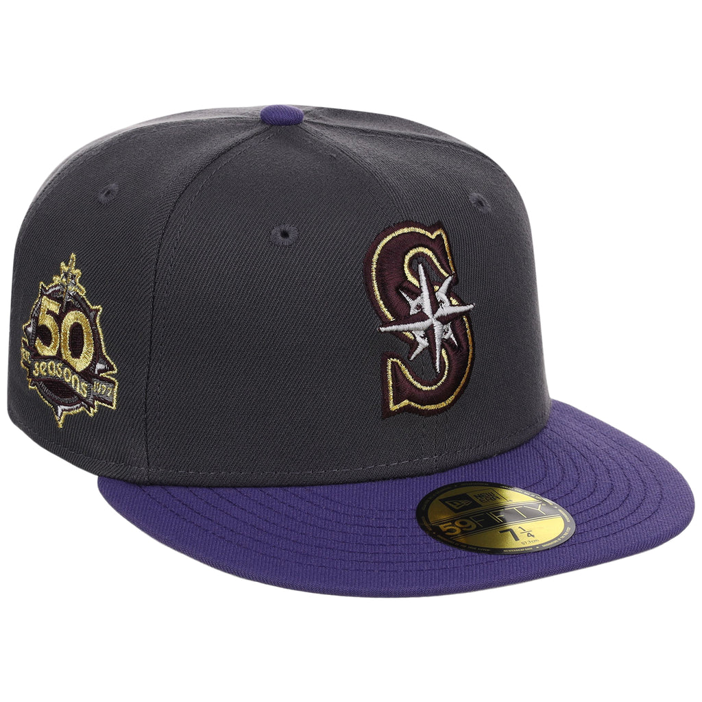 Seattle Mariners MLB Midnight Orchid New Era 59FIFTY