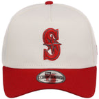 Seattle Mariners MLB Chrome x Red FASHION CORE New Era 9FORTY A-Frame