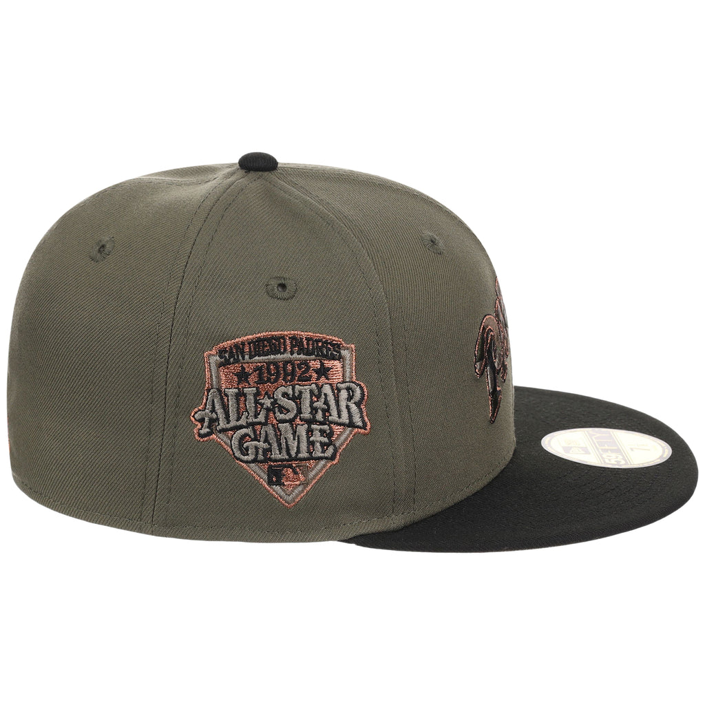 San Diego Padres Variety Pack New Era 59FIFTY (Olive/Black) – 3