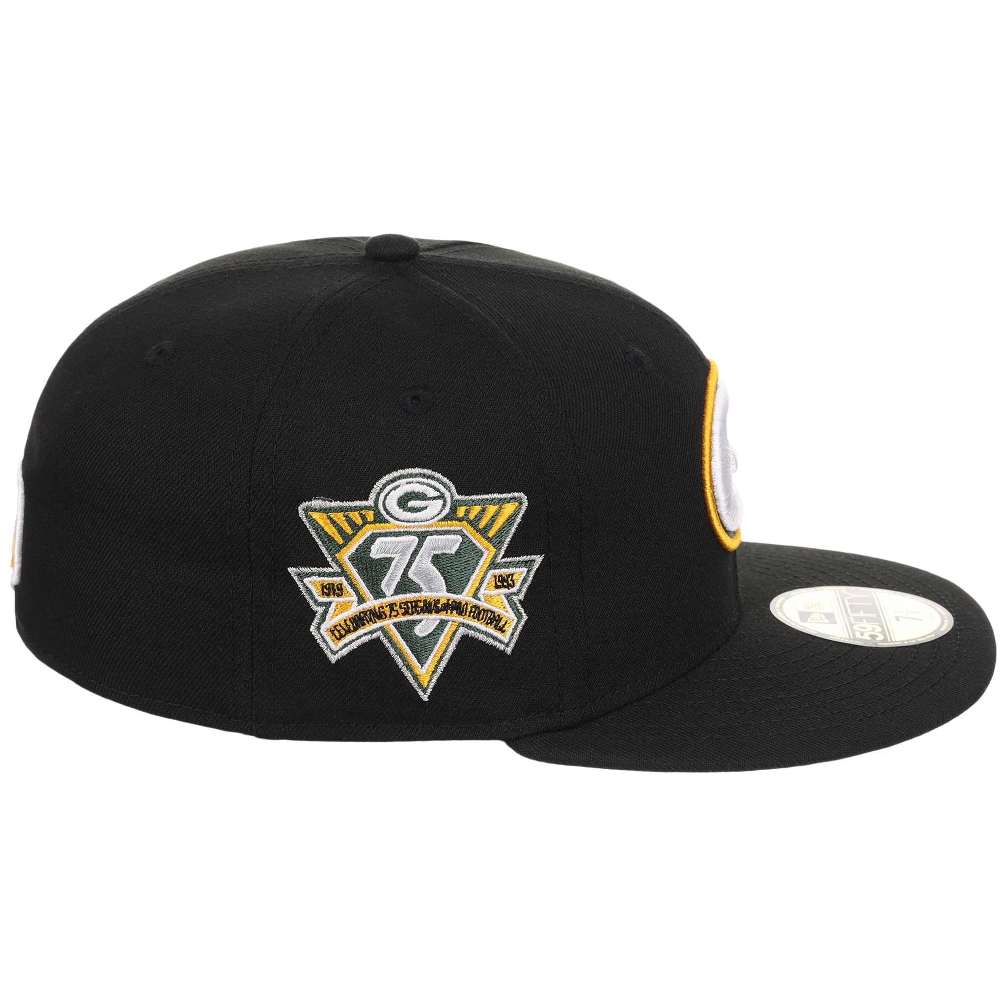 Green Bay Packers NFL Black Dome New Era 59FIFTY