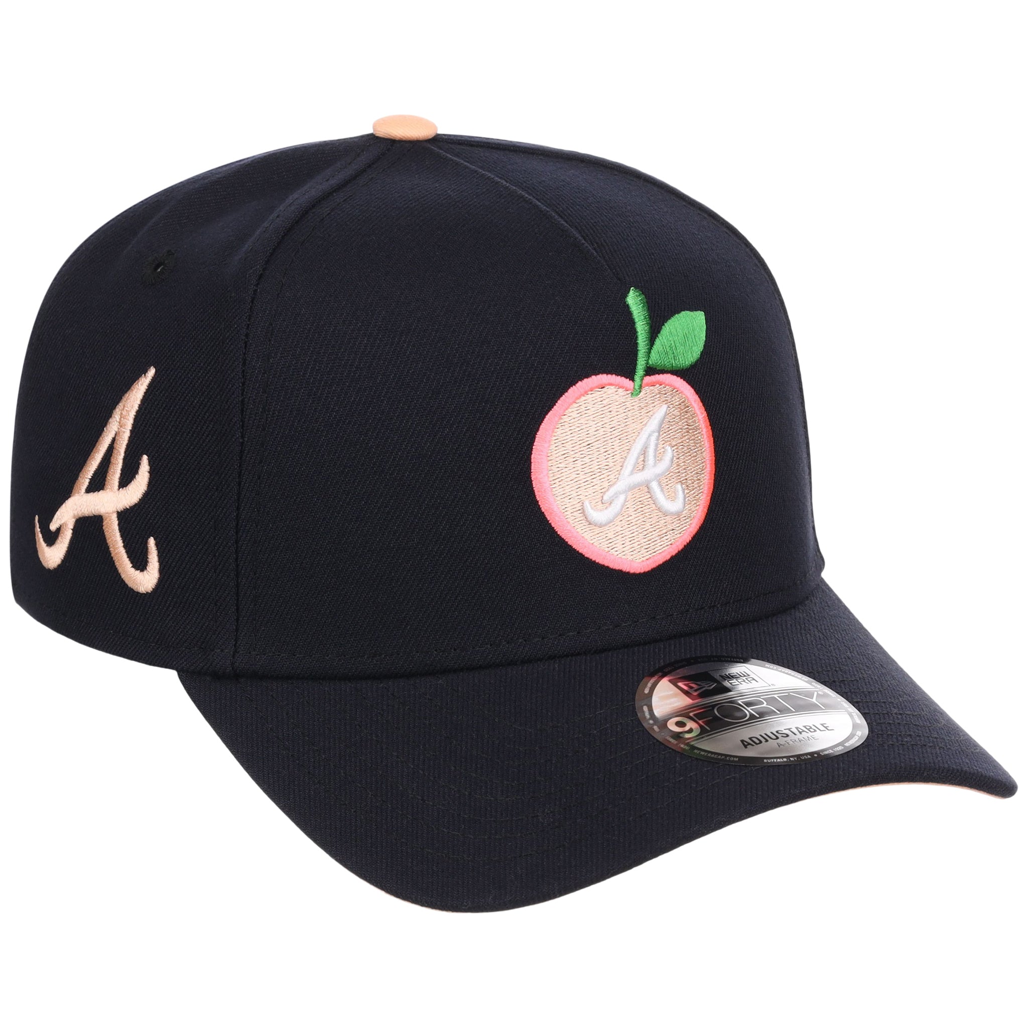 Atlanta Braves Peach Atlanta Crown the City New Era 9FORTY