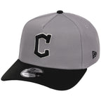 Cleveland Indians MLB Gray x Black FASHION CORE New Era 9FORTY A-Frame
