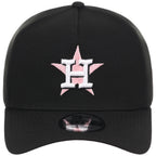 Houston Astros MLB Black x Pink FASHION CORE New Era 9FORTY A-Frame