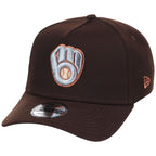 Milwaukee Brewers MLB Frosted Bark New Era 9FORTY A-Frame