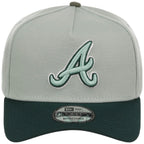 Atlanta Braves MLB Everest x Dark Green FASHION CORE New Era 9FORTY A-Frame