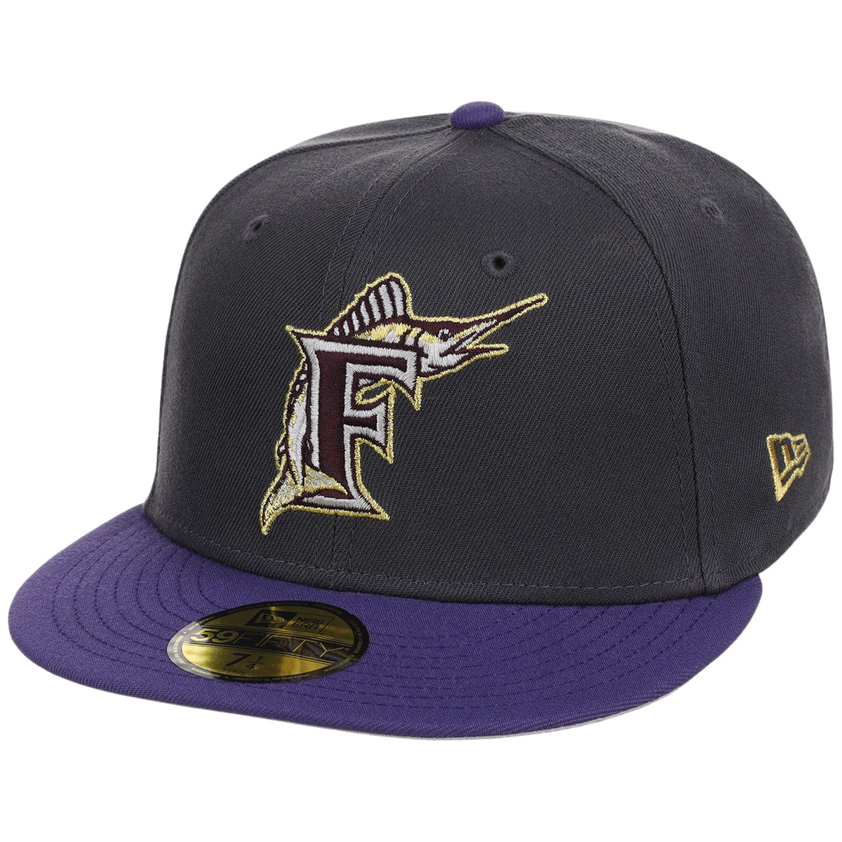 Florida Marlins MLB Midnight Orchid New Era 59FIFTY