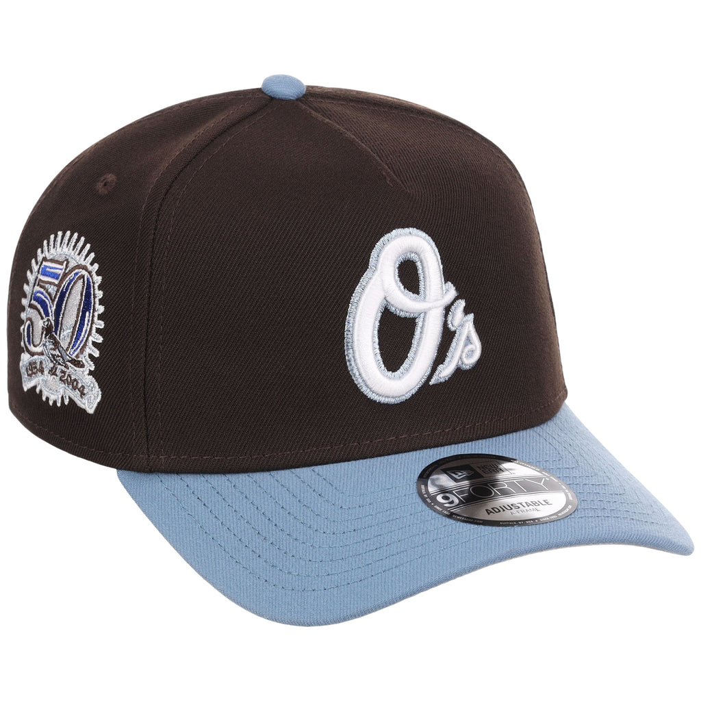 Baltimore Orioles MLB Driftwood Fade New Era 9FORTY A-Frame