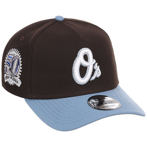 Baltimore Orioles MLB Driftwood Fade New Era 9FORTY A-Frame