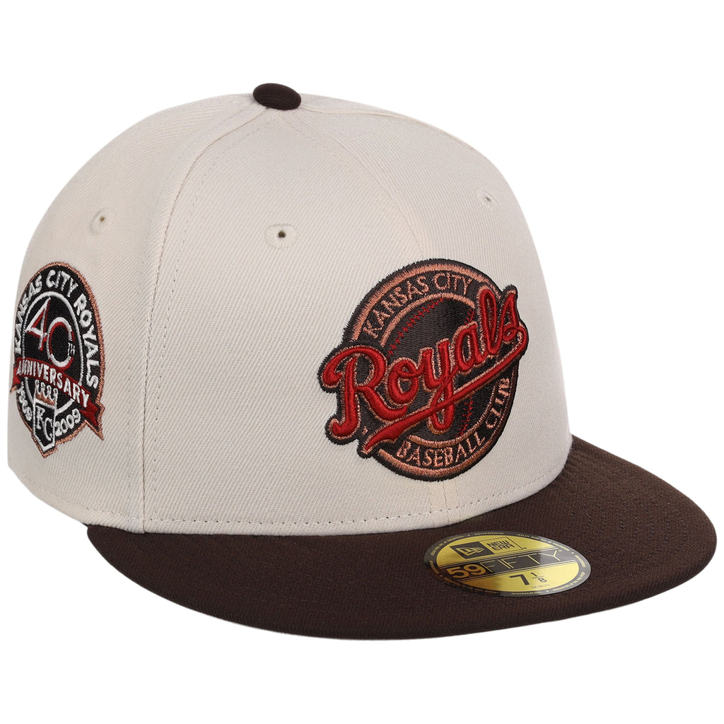 Kansas City Royals MLB Burnished Clay New Era 59FIFTY