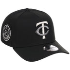 Minnesota Twins MLB Liquid Titanium New Era 9FORTY A-Frame