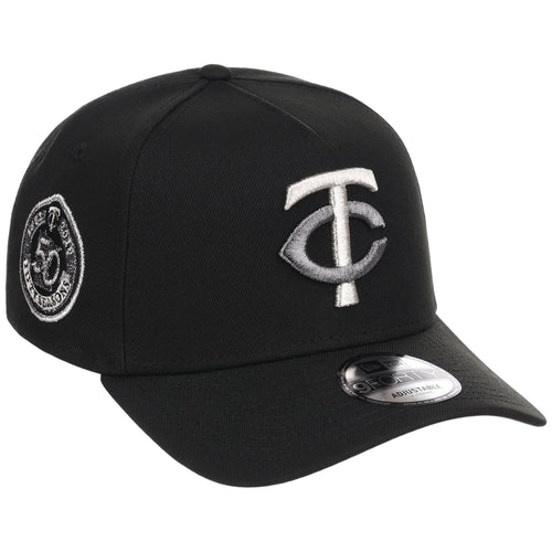 Minnesota Twins MLB Liquid Titanium New Era 9FORTY A-Frame