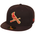 St. Louis Cardinals MLB Burnt Wood x Red New Era 59FIFTY – 4
