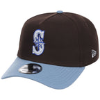 Seattle Mariners MLB Driftwood Fade New Era 9FORTY A-Frame