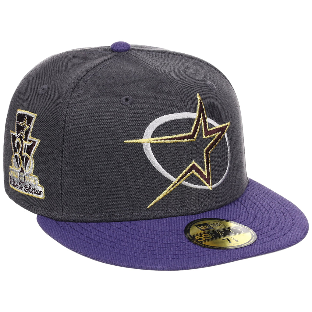 Houston Astros MLB Midnight Orchid New Era 59FIFTY