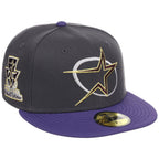 Houston Astros MLB Midnight Orchid New Era 59FIFTY