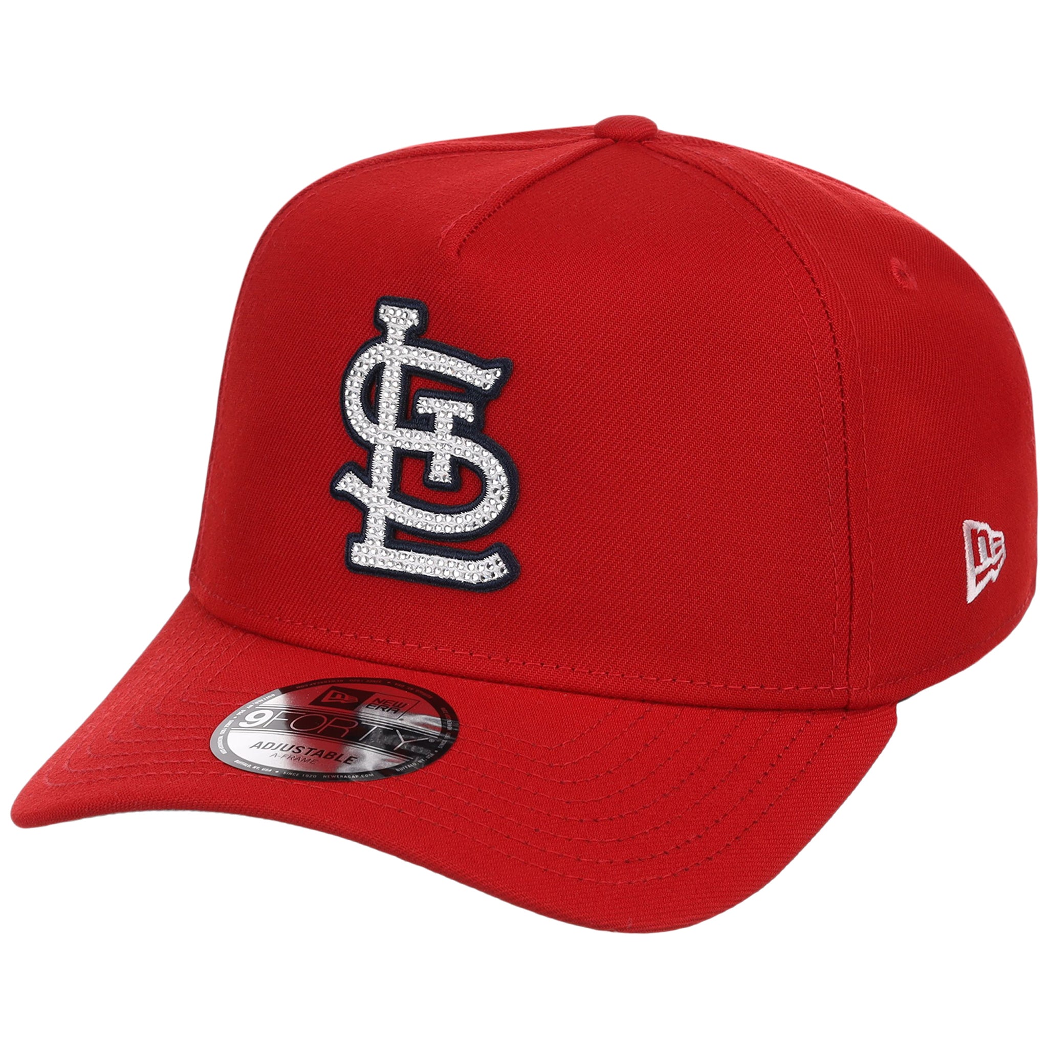St. Louis Cardinals MLB Diamond Bling New Era 9FORTY A-Frame