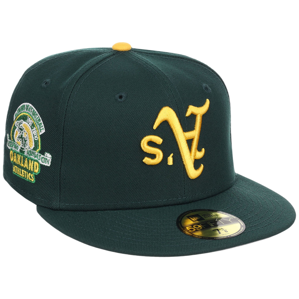 Oakland Athletics MLB Flipmode 2.0 New Era 59FIFTY (Dark Green/Dark Green/Gray)