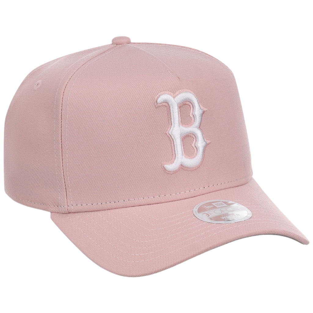Boston Red Sox Women's New Era 9FORTY Pink A-Frame