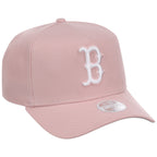 Boston Red Sox Women's New Era 9FORTY Pink A-Frame