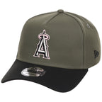 Anaheim Angels MLB Olive x Black & Pink FASHION CORE New Era 9FORTY A-Frame