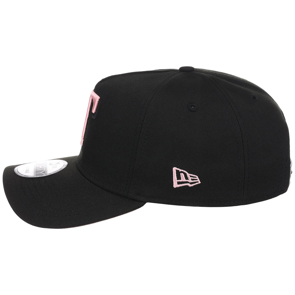 Texas Rangers MLB Black x Pink FASHION CORE New Era 9FORTY A-Frame