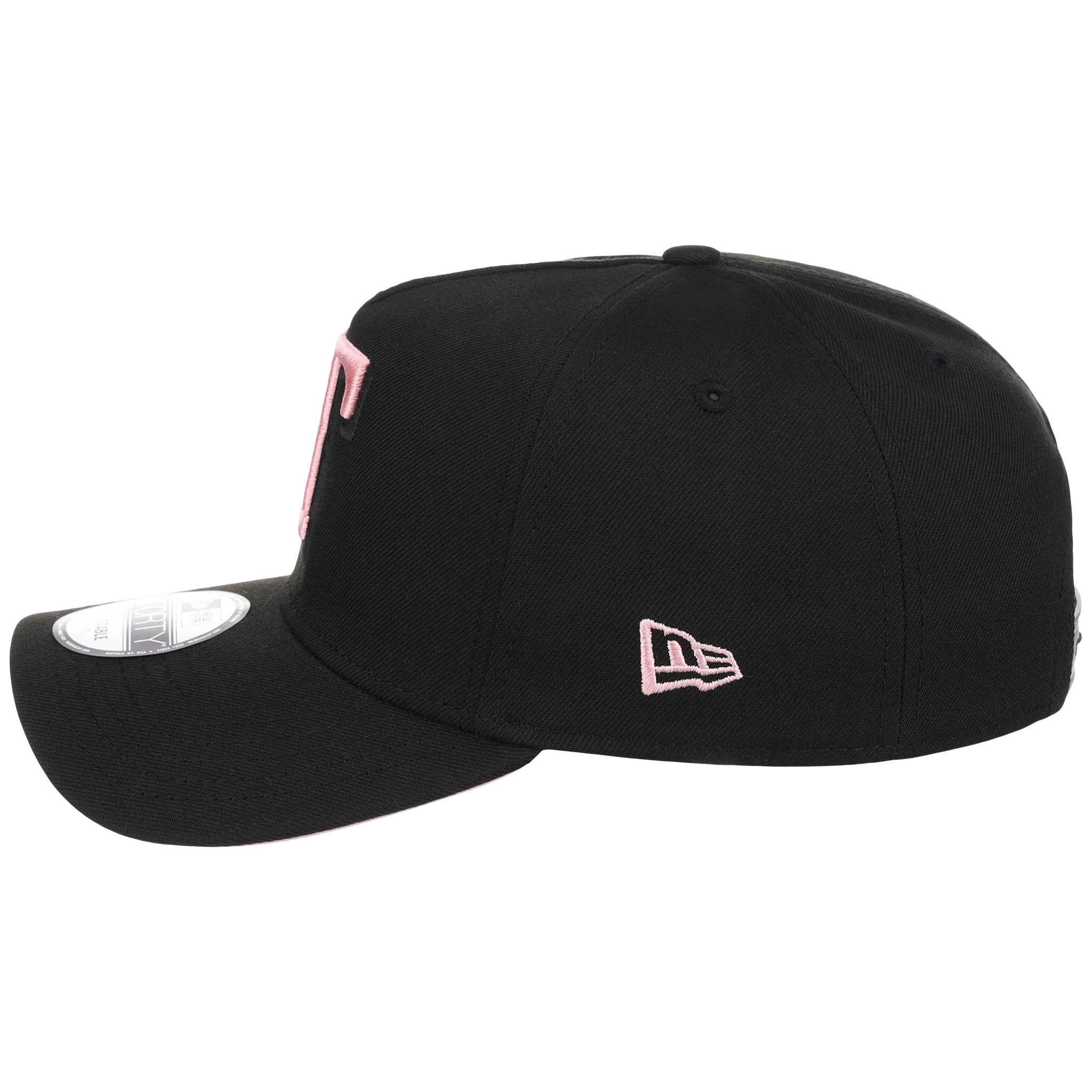Texas Rangers MLB Black x Pink FASHION CORE New Era 9FORTY A-Frame