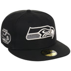Seattle Seahawks NFL Liquid Titanium New Era 59FIFTY