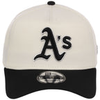 Oakland Athletics MLB Chrome x Black FASHION CORE New Era 9FORTY A-Frame