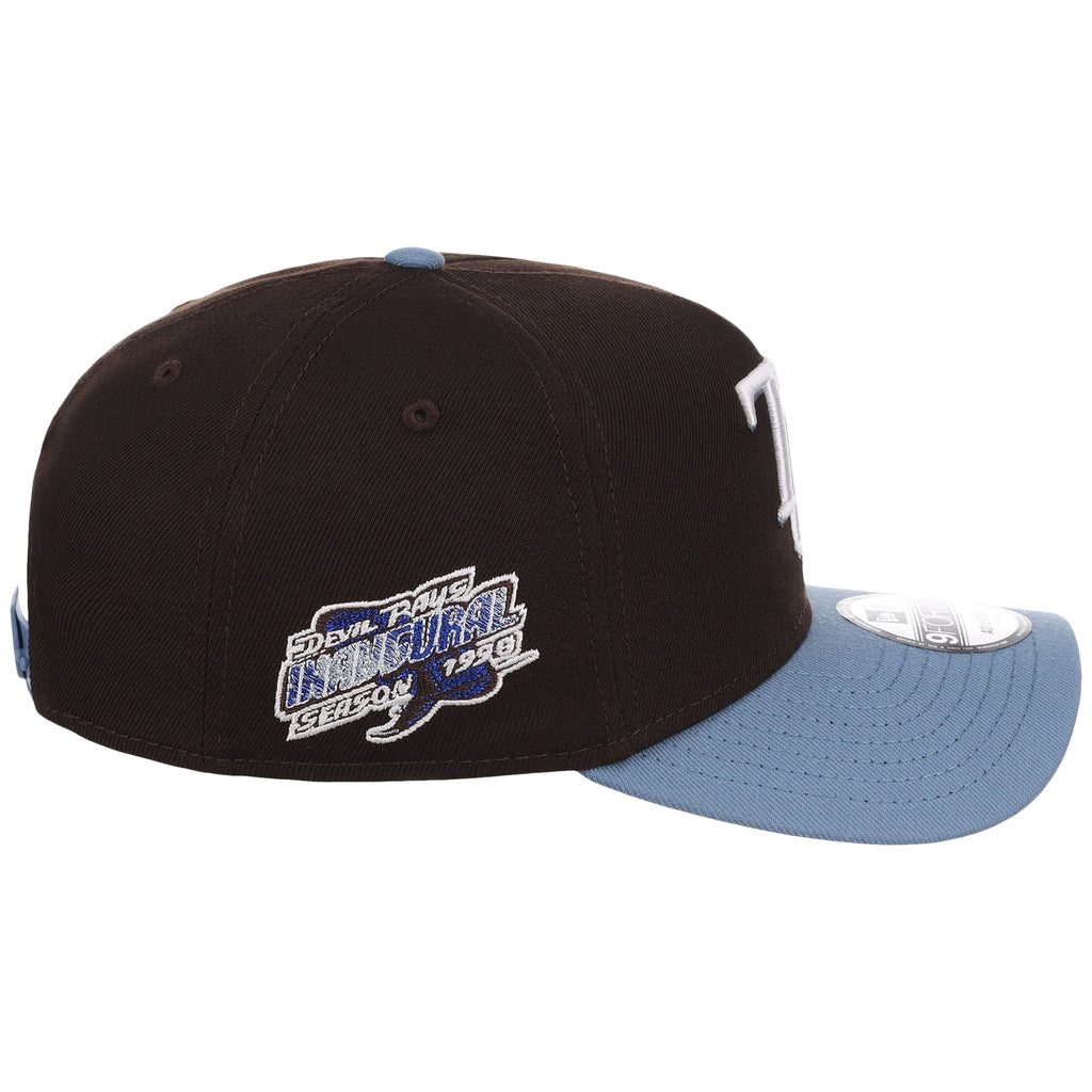 Tampa Bay Rays MLB Driftwood Fade New Era 9FORTY A-Frame