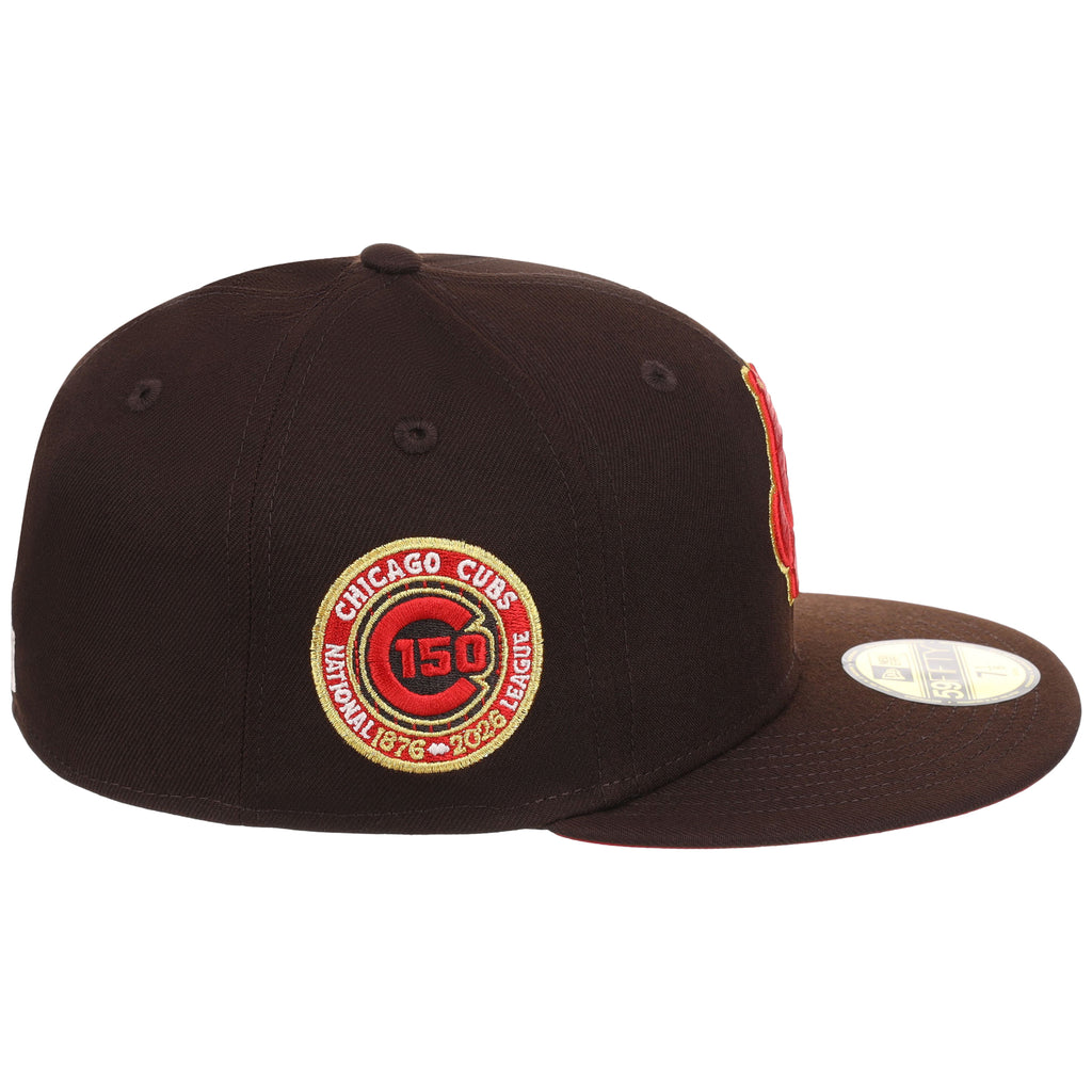 Chicago Cubs MLB Burnt Wood x Red New Era 59FIFTY – 3