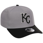 Kansas City Royals MLB Gray x Black FASHION CORE New Era 9FORTY A-Frame