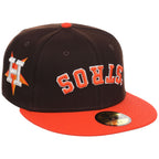 Houston Astros MLB Flipmode 2.0 New Era 59FIFTY (Brown/Orange/Gray)