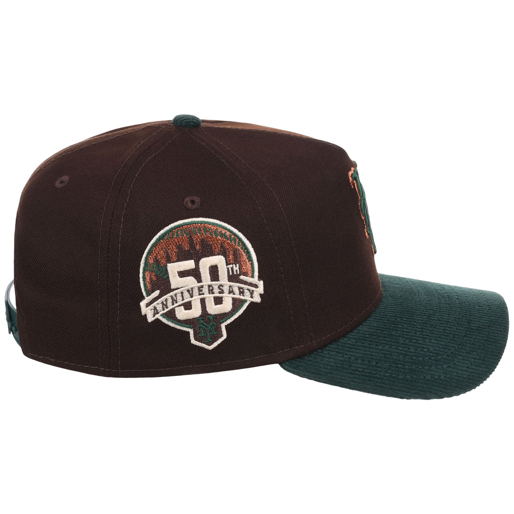 New York Mets MLB Forest Ember New Era 9FORTY A-Frame
