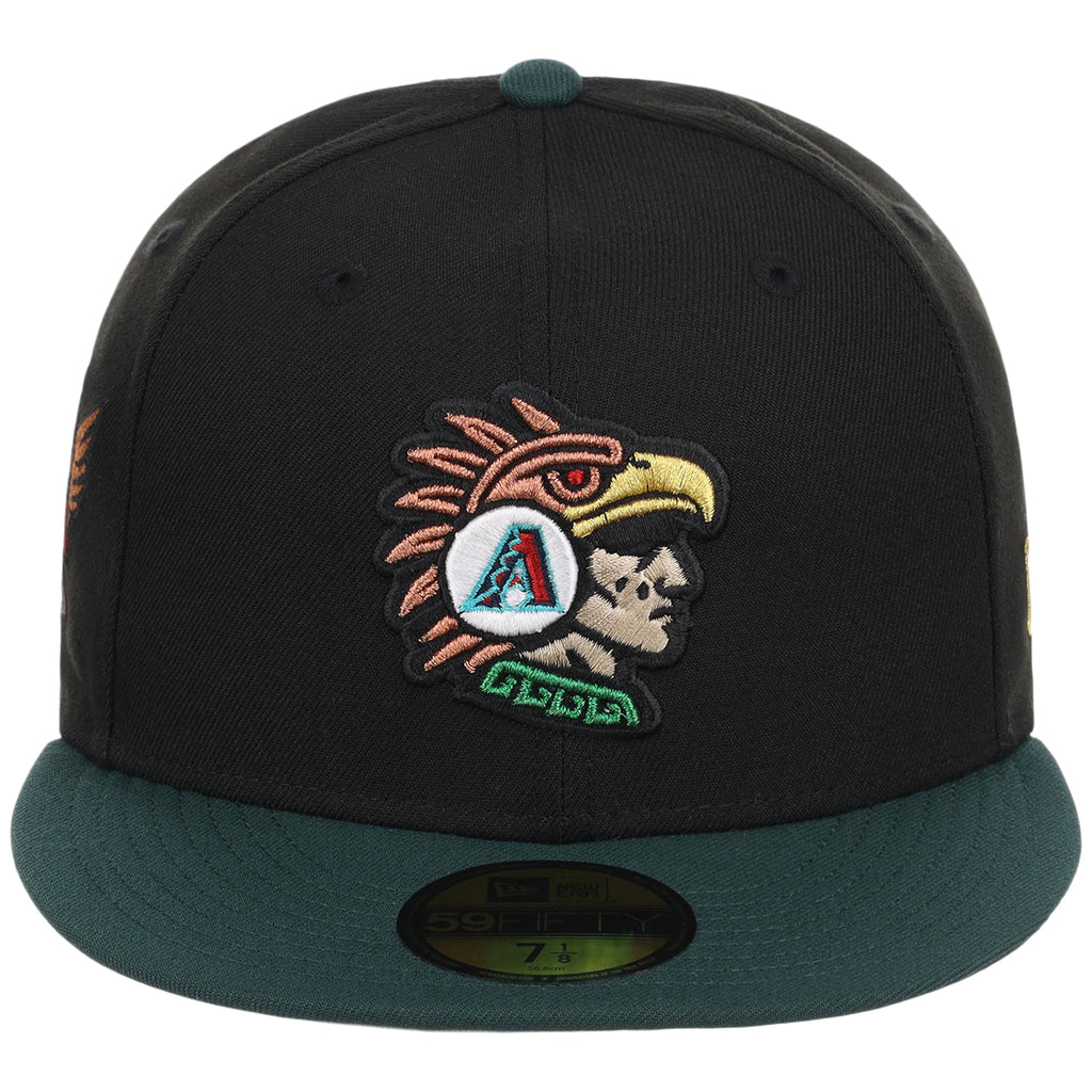 Arizona Diamondbacks Phoenix Crown the City New Era 59FIFTY (Black/Dark Green)