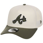 Atlanta Braves MLB Chrome Olive New Era 9FORTY