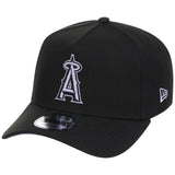 Anaheim Angels MLB Black x Lavender FASHION CORE New Era 9FORTY A-Frame