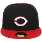 Cincinnati Reds MLB Flipmode 2.0 New Era 59FIFTY (Black/Red/Gray)