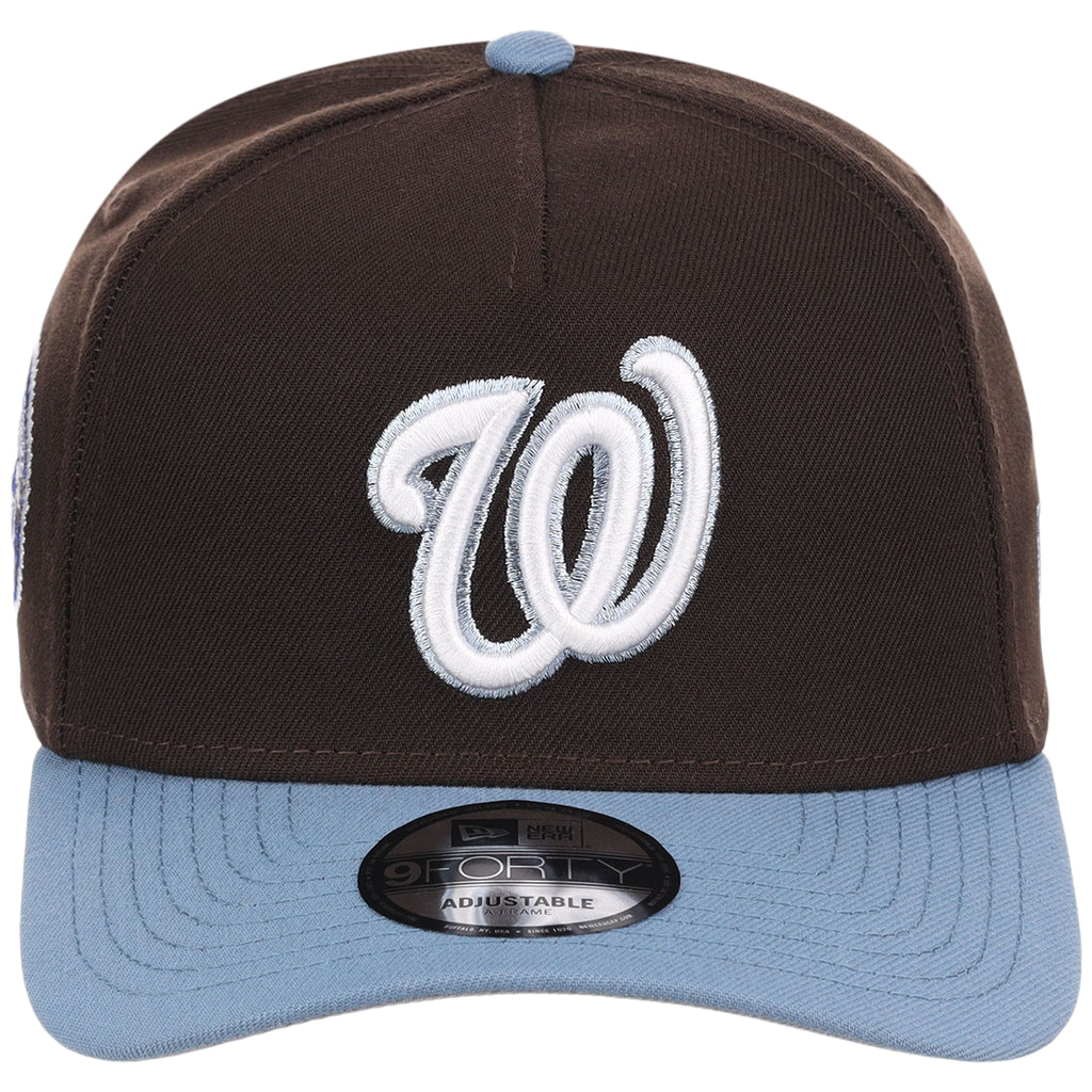 Washington Nationals MLB Driftwood Fade New Era 9FORTY A-Frame