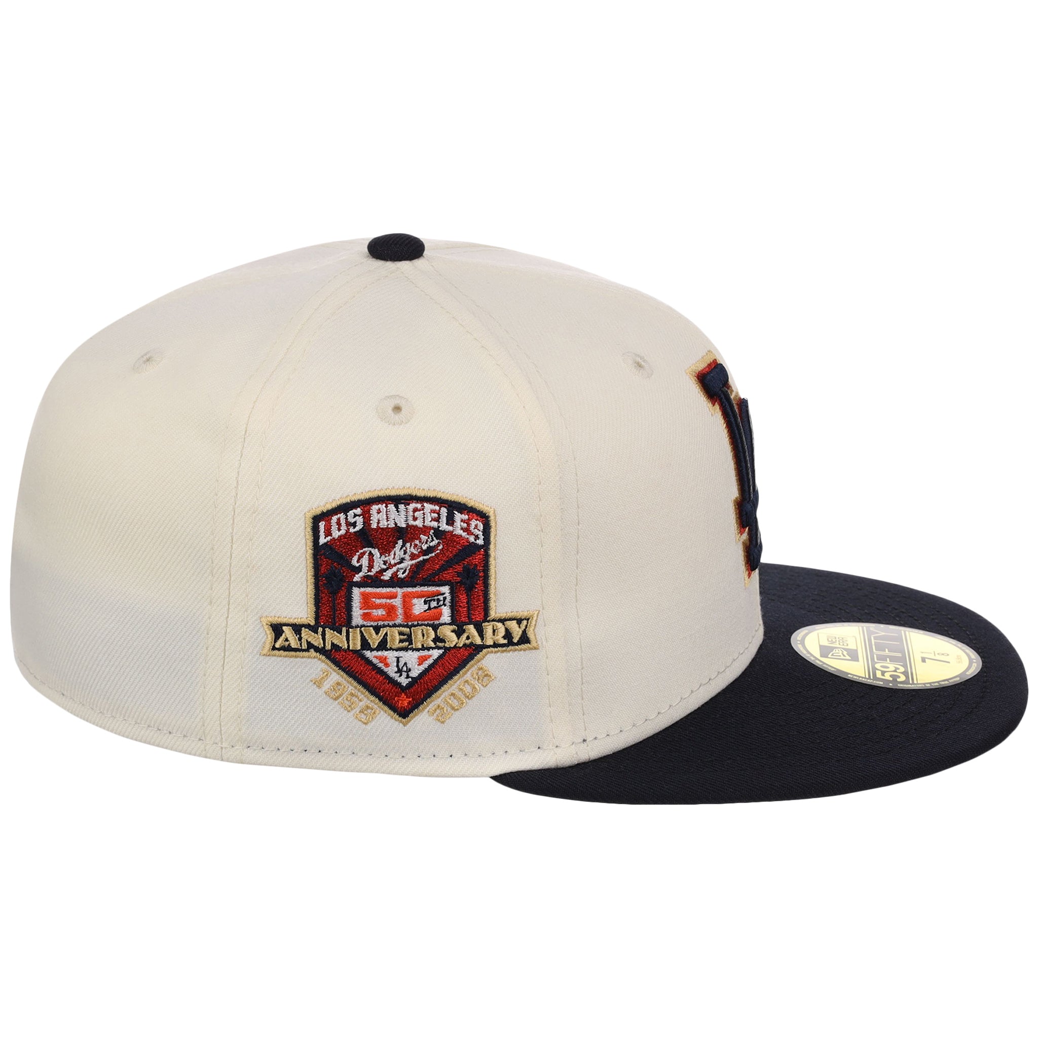 Los Angeles Dodgers Apex Venom New Era 59FIFTY (Chrome/Black)