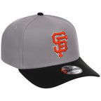 San Francisco Giants MLB Gray OTC FASHION CORE New Era 9FORTY A-Frame