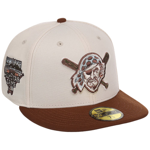 Pittsburgh Pirates MLB Auburn Cream New Era 59FIFTY