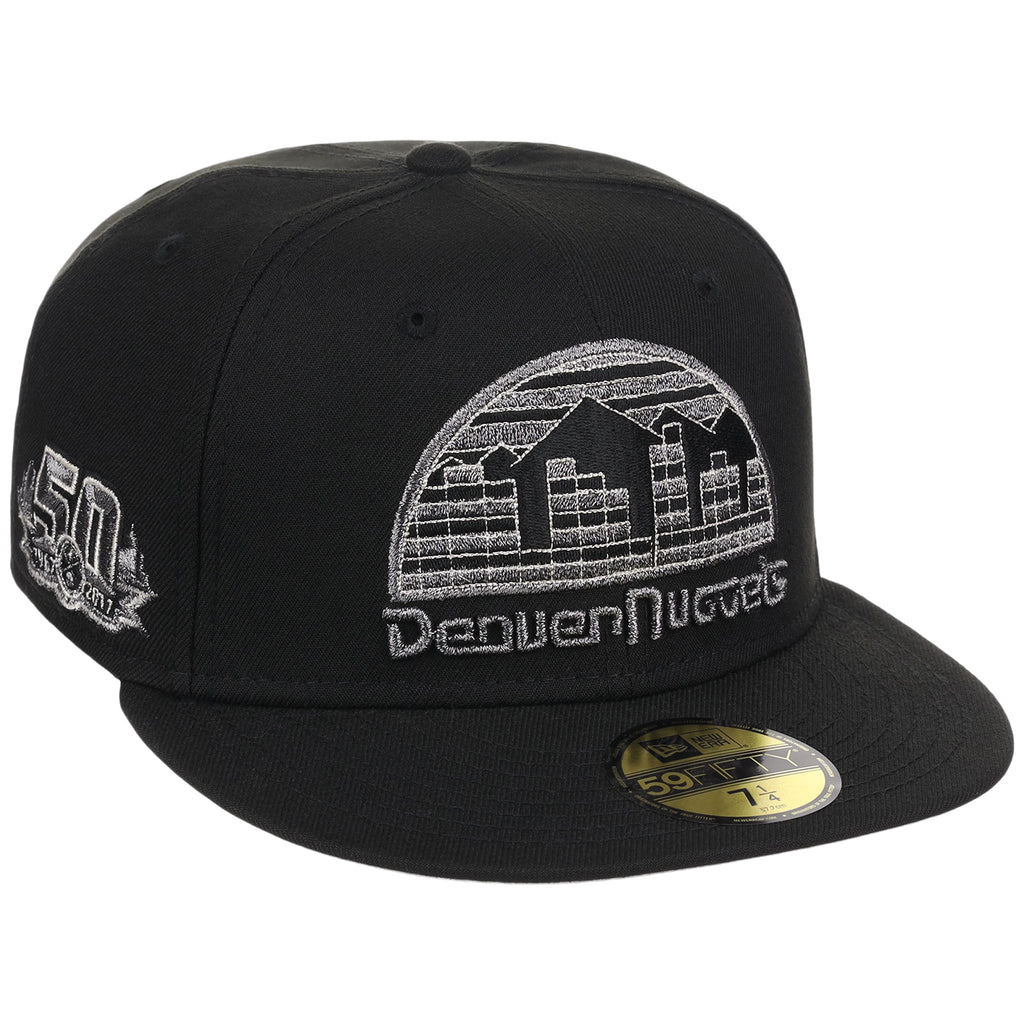 Denver Nuggets NBA Liquid Titanium New Era 59FIFTY