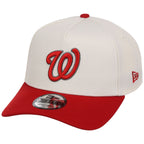 Washington Nationals MLB Chrome x Red FASHION CORE New Era 9FORTY A-Frame