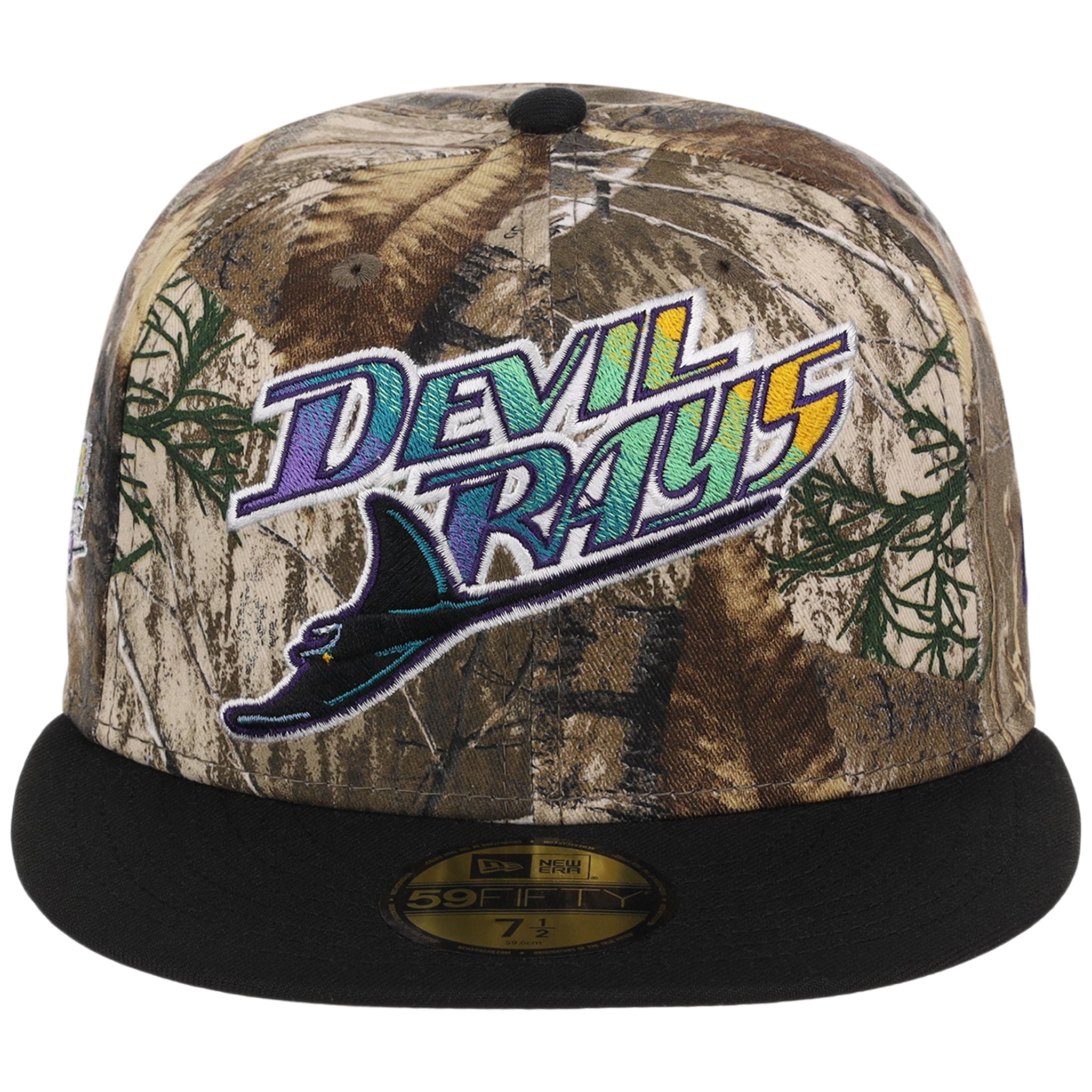 Tampa Bay Rays MLB Realtree OTC New Era 59FIFTY